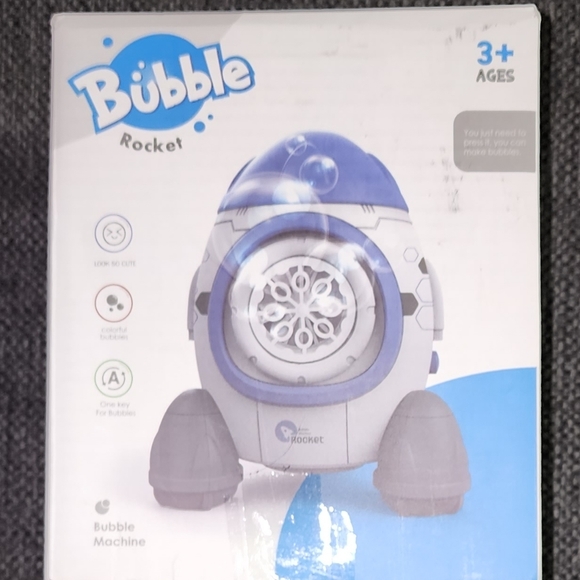 Bubbles Machine for Kids Toddlers Age3-5 Years Old Birthday Easter Gift - Picture 6 of 11